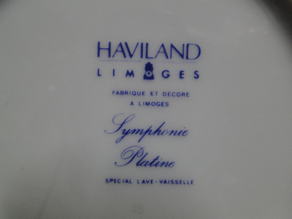 Haviland Symphonie Platine, Platinum: Cup & Saucer Set (s), 2 1/4" Tall