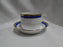 Richard Ginori Palermo Blue, Gold Encrusted: Cup & Saucer Set (s), 2 1/4"