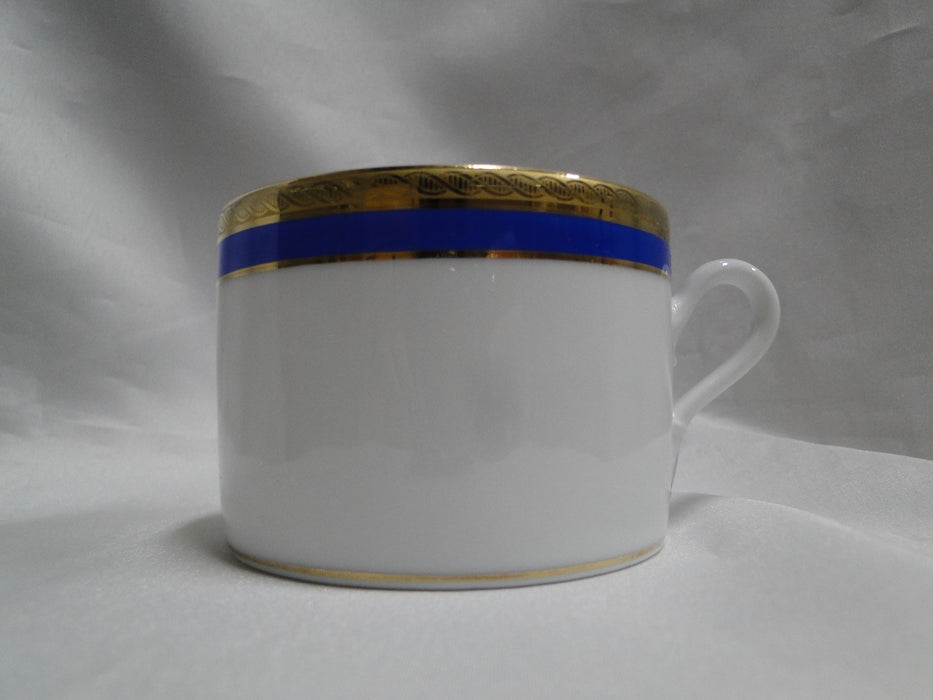 Richard Ginori Palermo Blue, Gold Encrusted: Cup & Saucer Set (s), 2 1/4"