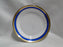 Richard Ginori Palermo Blue, Gold Encrusted: Cup & Saucer Set (s), 2 1/4"