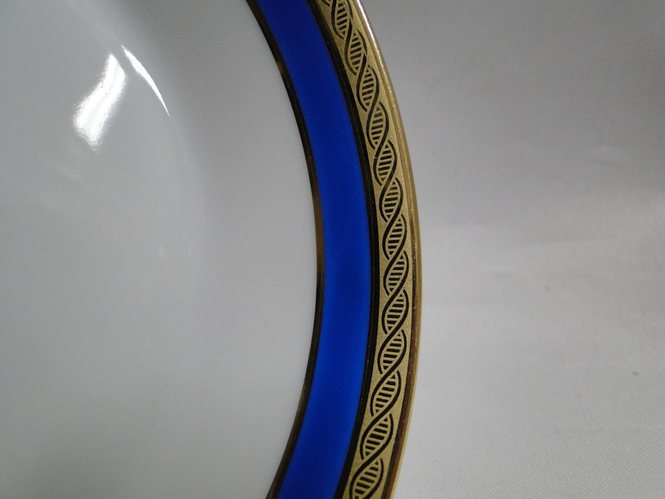 Richard Ginori Palermo Blue, Gold Encrusted: Cup & Saucer Set (s), 2 1/4"