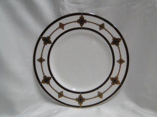 Lenox Vintage Jewel, Gold & Black Border: Accent Luncheon Plate (s), 9 1/4"