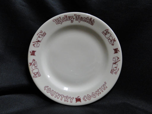 Shenango Mickey Mantle's Country Cookin Restaurants: Salad Plate (s), 7"