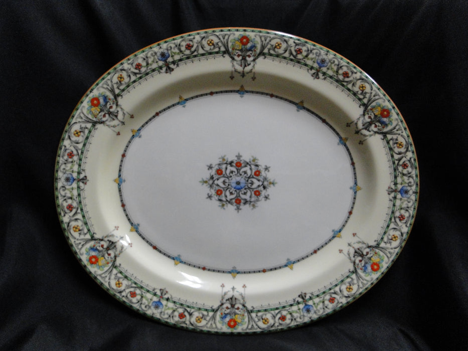 Royal Worcester Chantilly, #Z141/5: Oval Serving Platter, 15 1/4"