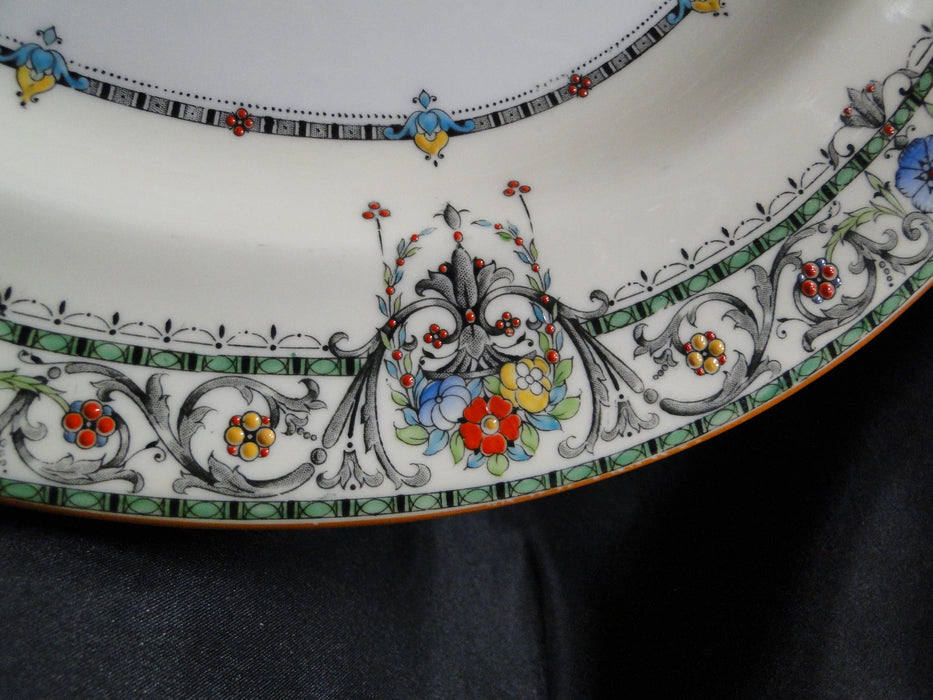 Royal Worcester Chantilly, #Z141/5: Oval Serving Platter, 15 1/4"