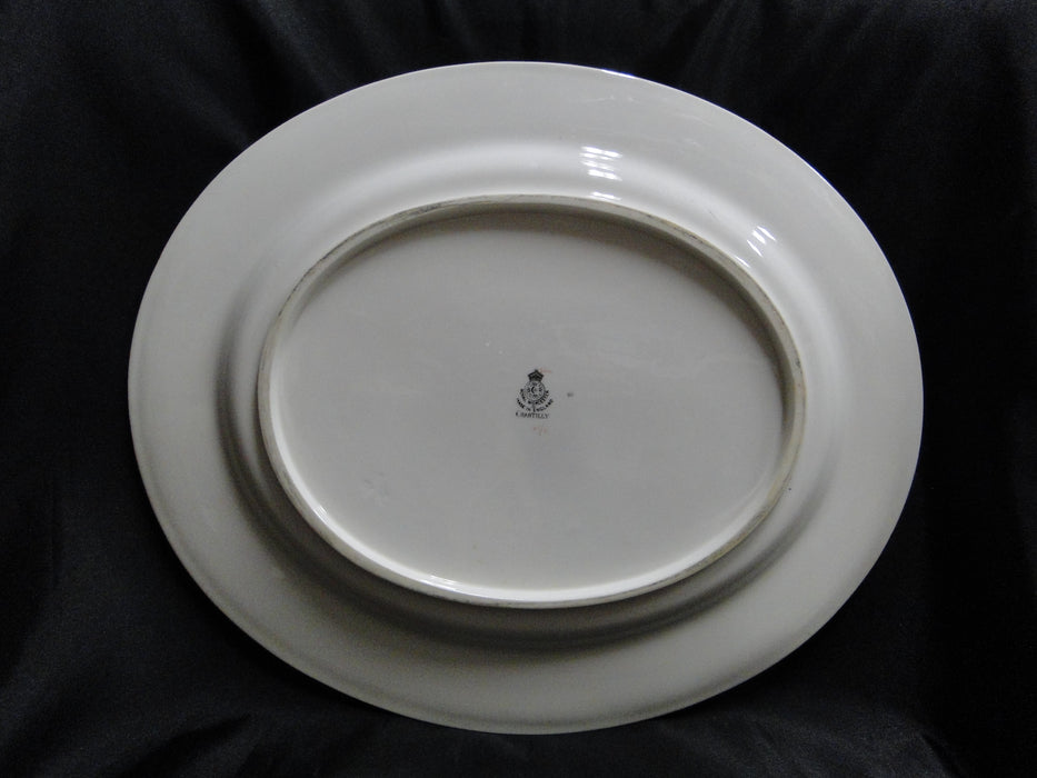Royal Worcester Chantilly, #Z141/5: Oval Serving Platter, 15 1/4"