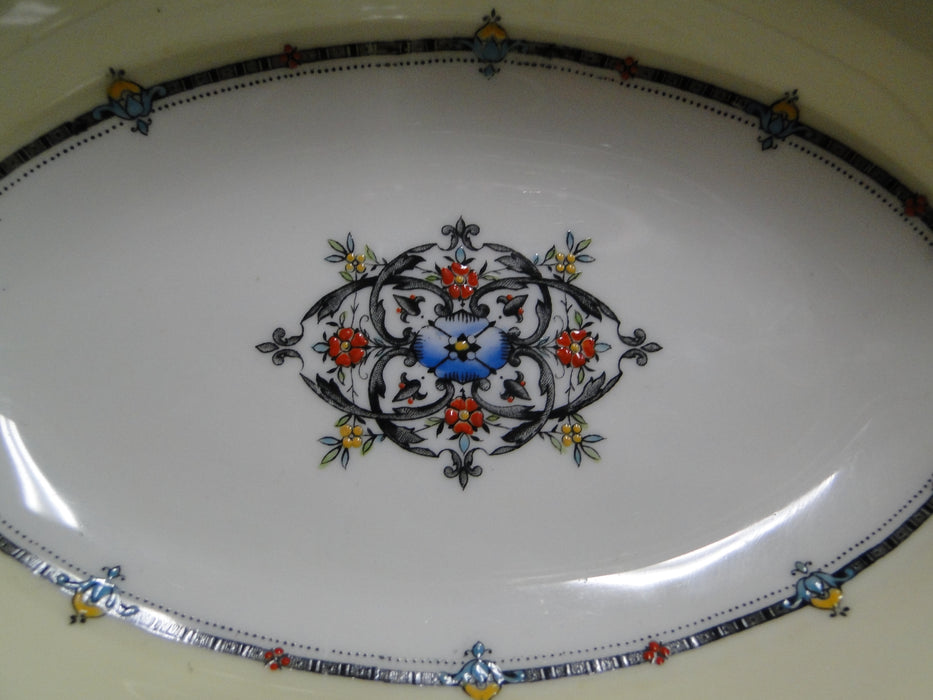 Royal Worcester Chantilly, #Z141/5: Oval Serving Bowl, 9 1/2"
