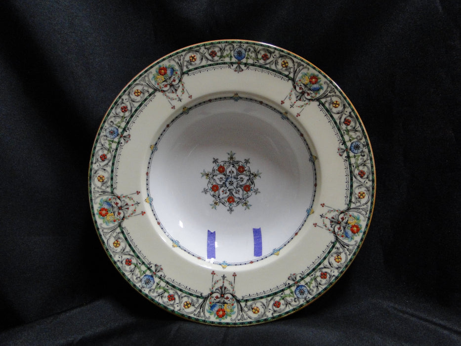 Royal Worcester Chantilly, #Z141/5: Rim Soup Bowl, 7 7/8" x 1 3/8", As Is