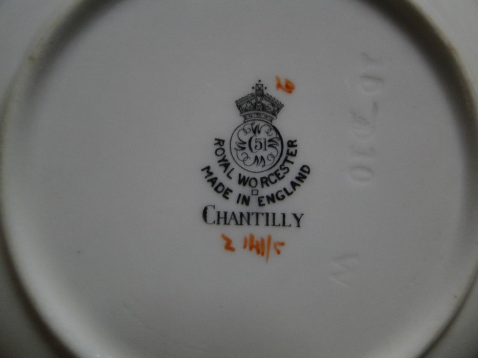 Royal Worcester Chantilly, #Z141/5: Rim Soup Bowl, 7 7/8" x 1 3/8", As Is