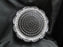 US Glass Dewdrop, Hobnail & Fan: Round Bowl, 10 3/4" x 3 3/4"