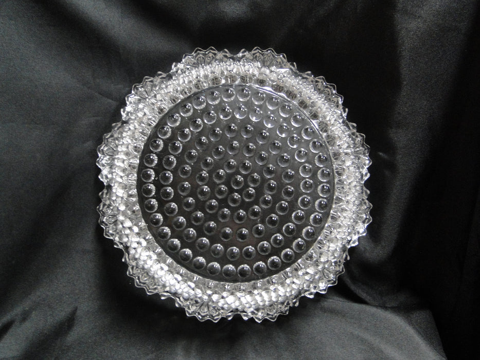 US Glass Dewdrop, Hobnail & Fan: Round Bowl, 10 3/4" x 3 3/4"