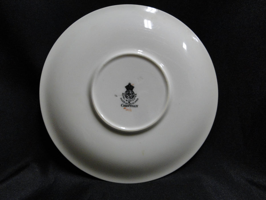 Royal Worcester Chantilly, #Z141/5: 6 3/4" Cream Soup Saucer (s) Only, No Bowl