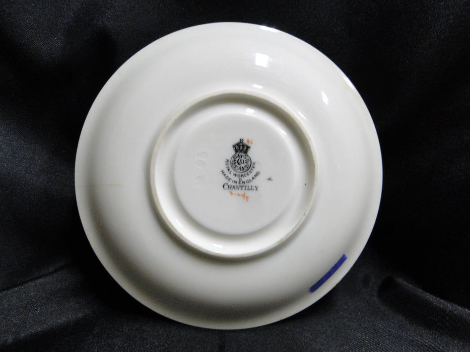 Royal Worcester Chantilly, #Z141/5: 5 3/4" Saucer Only, Rough, No Cup