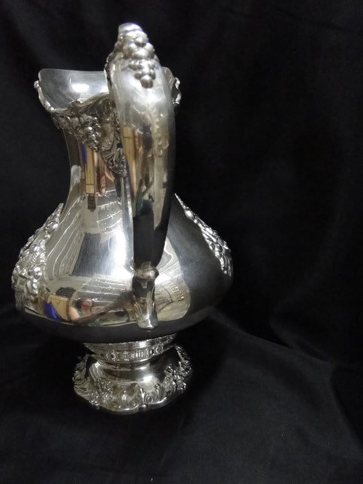 Reed & Barton King Francis, Silverplate: Water Pitcher #1658, 10" Tall