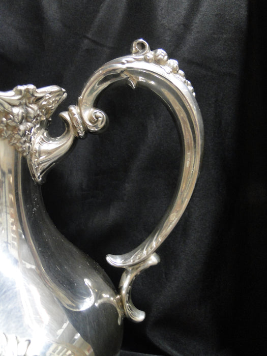 Reed & Barton King Francis, Silverplate: Water Pitcher #1658, 10" Tall