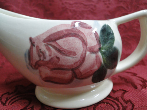 Red Wing Lexington, Red Rose, Concord Shape: Creamer / Cream Pitcher, 3 5/8"