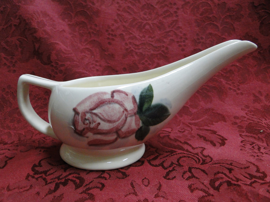 Red Wing Lexington, Red Rose, Concord Shape: Creamer / Cream Pitcher, 3 5/8"