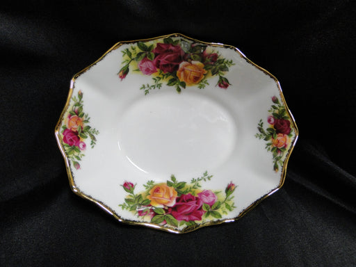 Royal Albert Old Country Roses, England: Oval Paneled Sweet Meat Dish, 5 3/4"