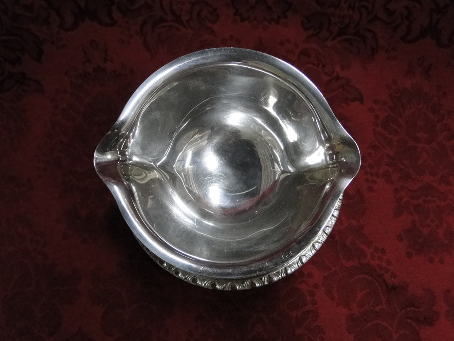 Rogers & Bros 1713 Silverplate, Primrose: Gravy Boat & Attached Underplate