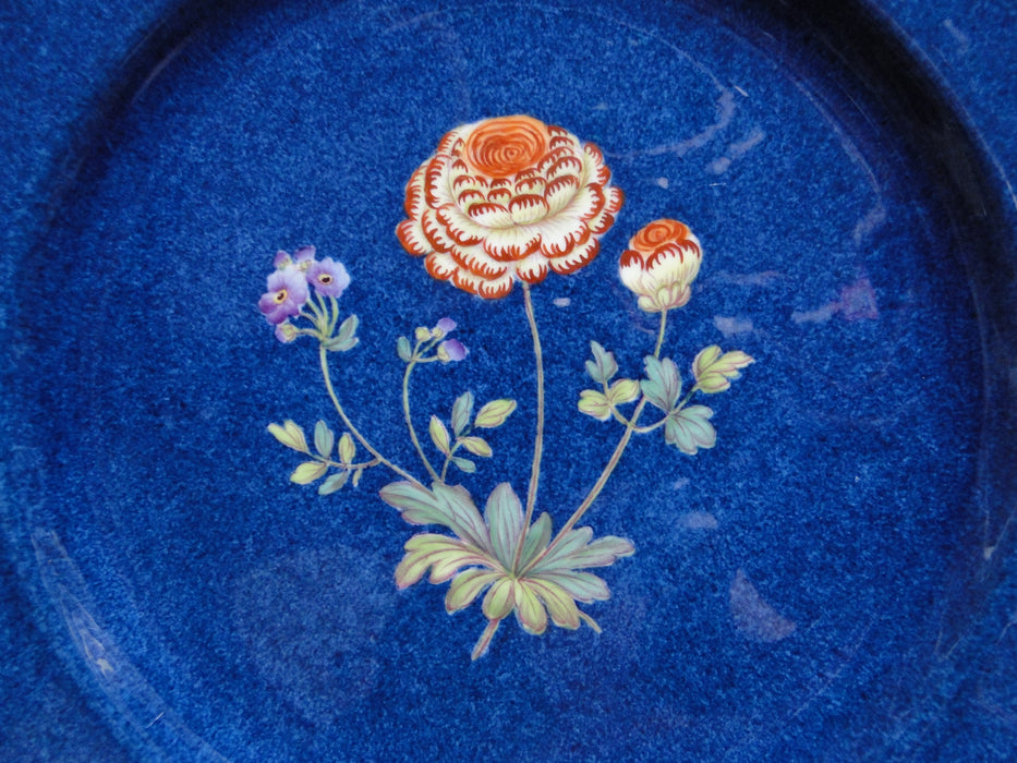 Spode Y3697, Blue, Flowers: Dinner Plate, #1 Ranunculus, 10 3/4"