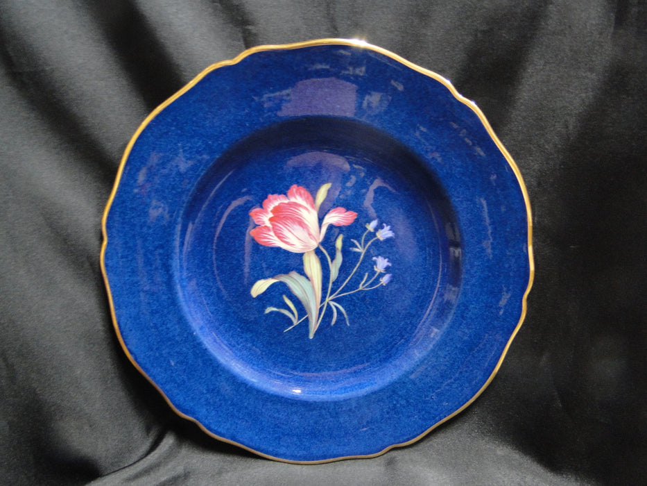 Spode Y3697, Blue, Flowers: Dinner Plate, #5 Tulip, 10 3/4"
