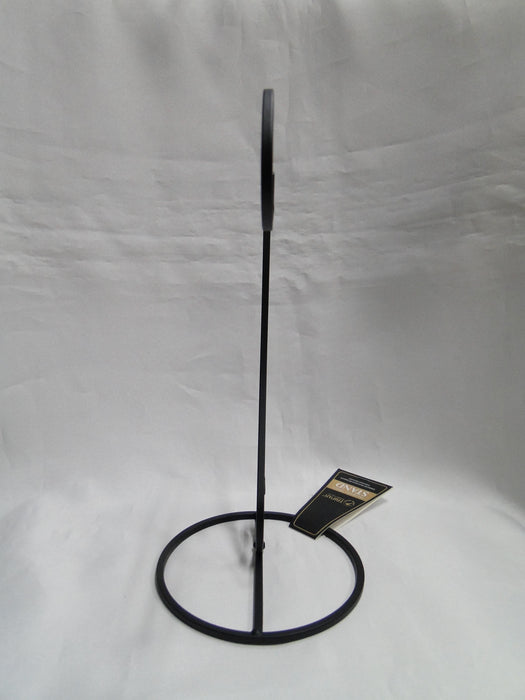 Tripar Harp Black Metal Ornament Stand, 9 3/4" Tall