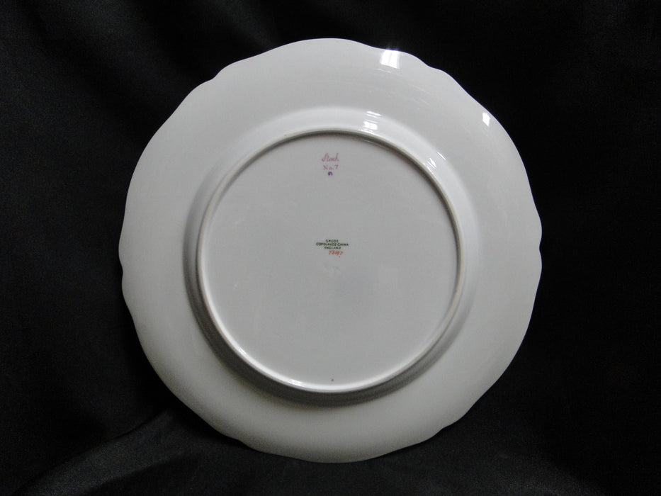 Spode Y3697, Blue, Flowers: Dinner Plate, #7 Stock, 10 3/4"