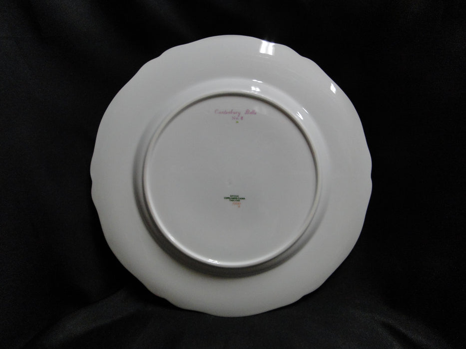 Spode Y3697, Blue, Flowers: Dinner Plate, #8 Canterbury Bells, 10 3/4"
