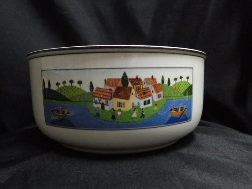 Villeroy & Boch Design Naif, Boats: Round Serving Bowl, 7 3/4"