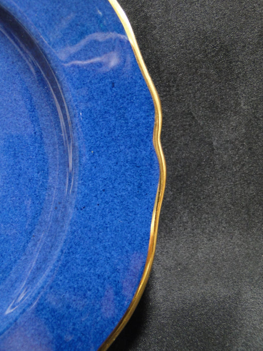 Spode Y3697, Blue, Flowers: Salad Plate, #8 Canterbury Bells, 9 1/8"