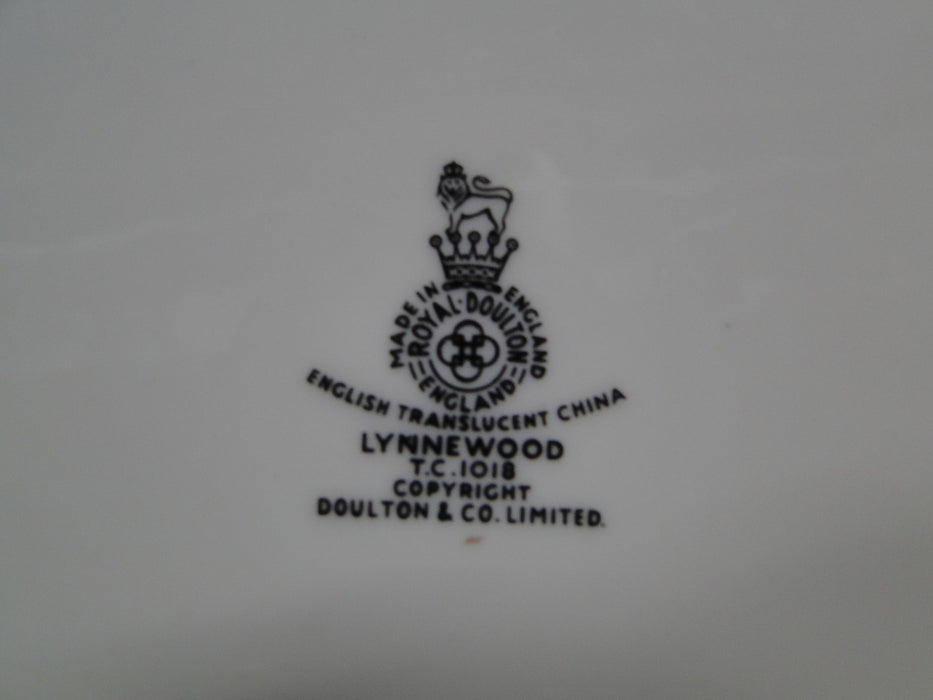 Royal Doulton Lynnewood, Leaves, Brown Edge: Cup & Saucer Set (s)