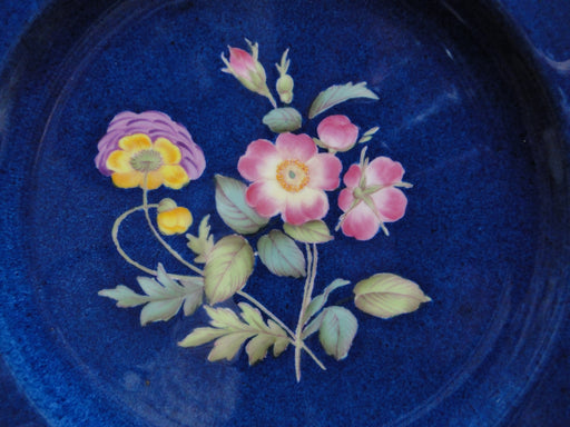 Spode Y3697, Blue, Flowers: Salad Plate, #9 Wild Rose, 9 1/8"