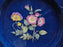 Spode Y3697, Blue, Flowers: Salad Plate, #9 Wild Rose, 9 1/8"