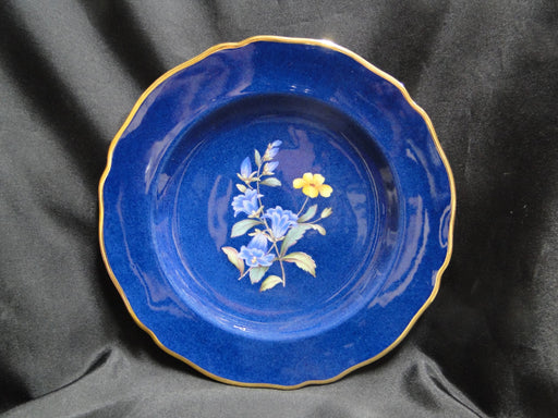Spode Y3697, Blue, Flowers: Salad Plate, #8 Canterbury Bells, 9 1/8"