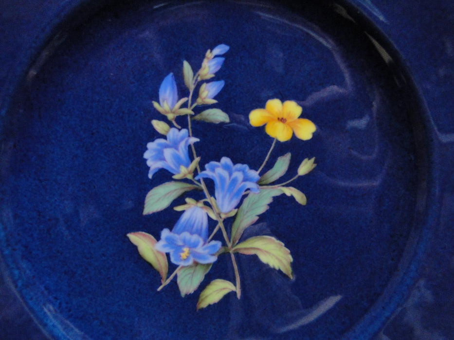 Spode Y3697, Blue, Flowers: Salad Plate, #8 Canterbury Bells, 9 1/8"