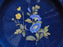 Spode Y3697, Blue, Flowers: Salad Plate, #2 Convolvulus, 9 1/8"