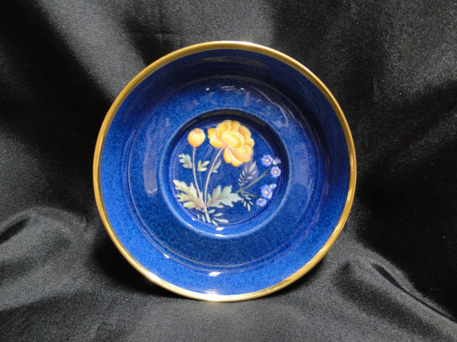 Spode Y3697, Blue, Flowers: Yellow & Blue Demitasse Cup & Saucer Set (s), 2 1/2"