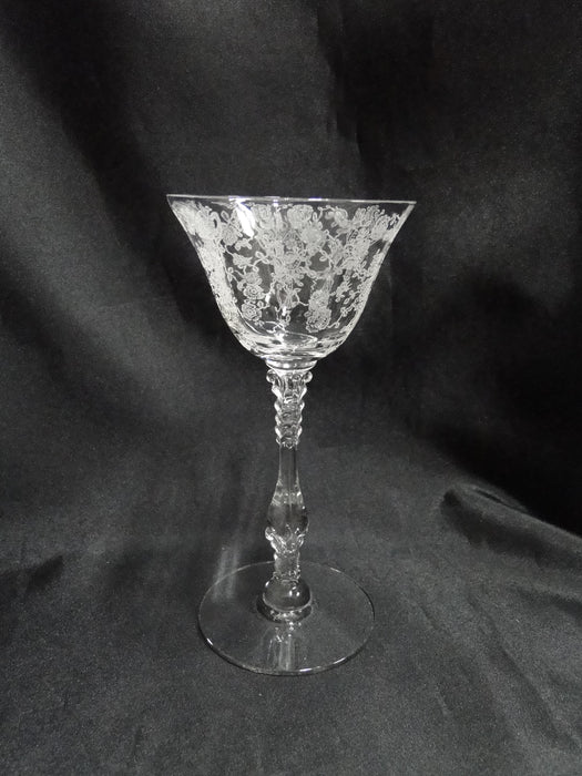 Cambridge Rose Point Clear 3121: Liquor Cocktail (s), 6" Tall