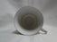 Horchow White w/ Cobalt Blue & Gold Bands: Cup & Saucer Set, 3 1/8"