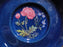 Spode Y3697, Blue, Flowers: Pink & Blue Demitasse Cup & Saucer Set (s), 2 1/2"