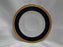 Horchow White w/ Cobalt Blue & Gold Bands: Cup & Saucer Set, 3 1/8"