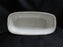Staffordshire Liberty Blue, Blue & White Scene: Butter Dish Lid Only, Discolored