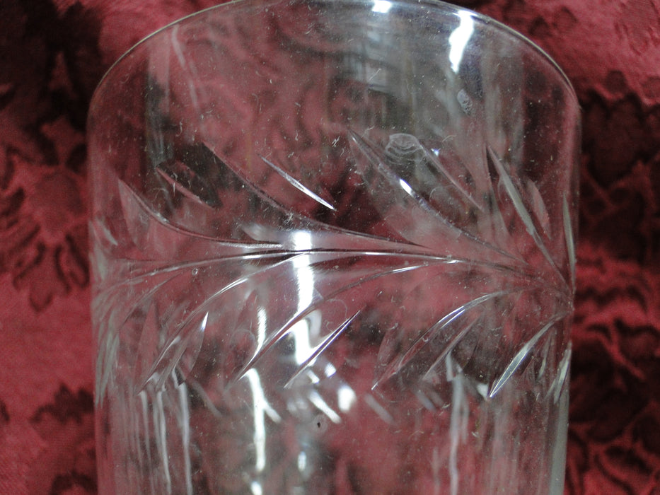 Tiffin Franciscan Mayflower, 17301: Etched Laurel Water or Wine Goblet 6 1/4"