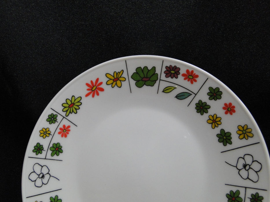 Rosenthal Piemonte, Mid-Century Florals: Bread Plate (s), 6"