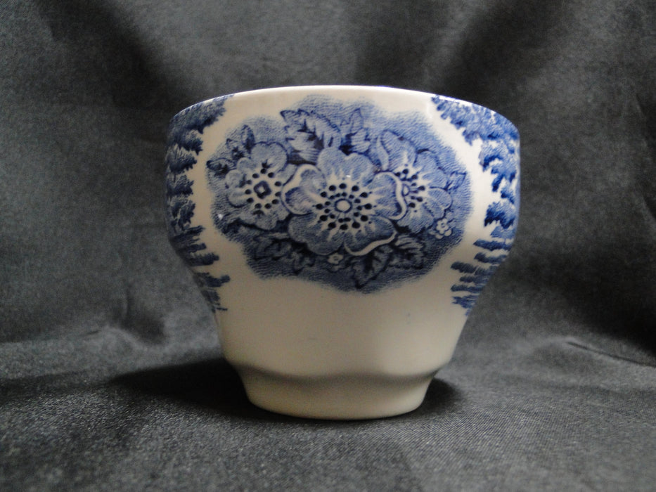 Staffordshire Liberty Blue, Blue & White Scene: Cup & Saucer Set (s), 2 5/8"