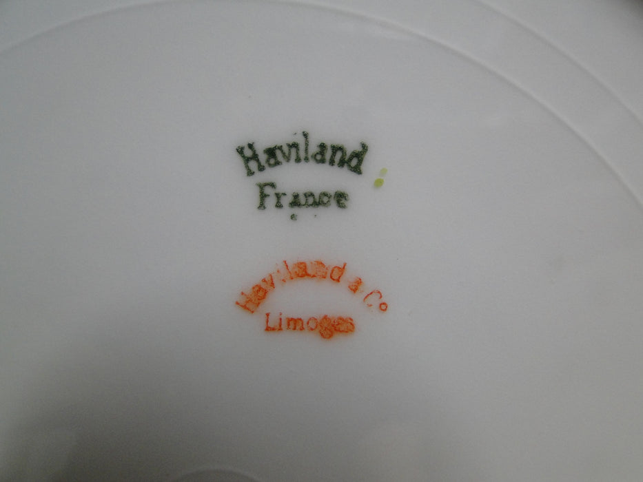 Haviland (Limoges) Schleiger 242e, Pink Roses: Dinner Plate (s), 9 3/4", As Is