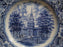 Staffordshire Liberty Blue, Blue & White Scene: Dinner Plate (s), 10"