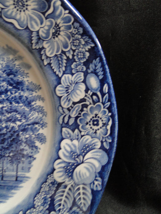 Staffordshire Liberty Blue, Blue & White Scene: Dinner Plate (s), 10"