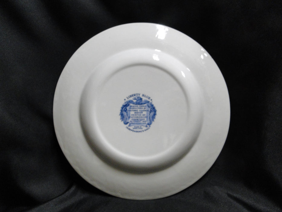 Staffordshire Liberty Blue, Blue & White Scene: Dinner Plate (s), 10"