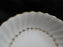 Royal Doulton Adrian, White, Gold Laurel, Swirl Rim: Fruit Bowl (s), 5 1/4"